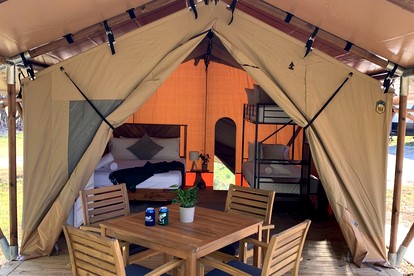 Scenic Glamping Home with Lakeside Marina Access Near Lake Livingston in Point Blank, Texas - Onalaska, Texas - glamping.directory