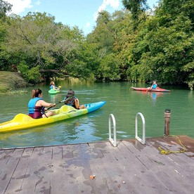 Luxurious Tree House Cabins Perfect for a Geronimo Creek Retreat - Geronimo, Texas - glamping.directory