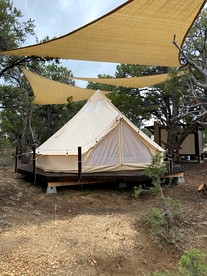Cozy Bell Tent Surrounded by Nature in Duchesne, Utah - Duchesne, Utah - glamping.directory