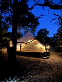 Cozy Bell Tent Surrounded by Nature in Duchesne, Utah - glamping.directory