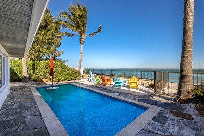 Delighting Beach House with Swimming Pool in Anna Maria, Florida - Anna Maria, Florida - glamping.directory