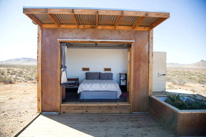 Secluded Glamping Eco-Pod Rental in the Mojave Desert near Ridgecrest, California - Ridgecrest, California - glamping.directory