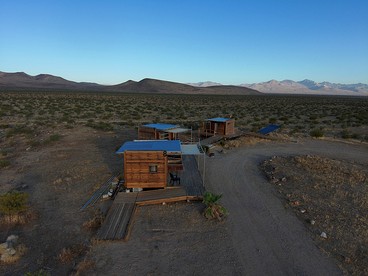 Secluded Glamping Eco-Pod Rental in the Mojave Desert near Ridgecrest, California - Ridgecrest, California - glamping.directory