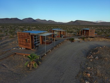 Secluded Glamping Eco-Pod Rental in the Mojave Desert near Ridgecrest, California - glamping.directory