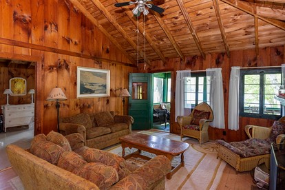 Six Person Cabin Rental on a Lake in the Upper Valley of New Hampshire - Lyme, New Hampshire - glamping.directory
