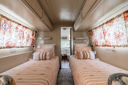 Newly Renovated Camper with Fresh Decor and Tiny Deck in Texas - Spicewood, Texas - glamping.directory