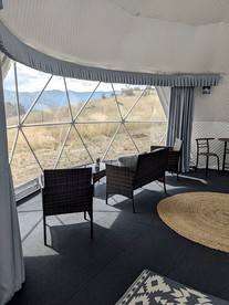 Remote Spacious Dome with Incredible Outdoor Landscape in Montana - US, Montana - glamping.directory