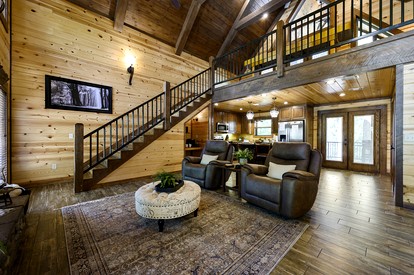 Secluded Cabin with Hot Tub Perfect for a Romantic Getaway in the Ouachita Mountains - Broken Bow, Oklahoma - glamping.directory