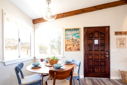 Unforgettable Family Vacations at this Stunning Rental with Hot Tub near Joshua Tree National Park - Joshua Tree, California - glamping.directory