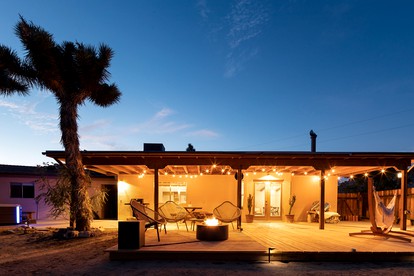 Unforgettable Family Vacations at this Stunning Rental with Hot Tub near Joshua Tree National Park - glamping.directory