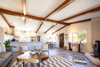 Unforgettable Family Vacations at this Stunning Rental with Hot Tub near Joshua Tree National Park - Joshua Tree, California - glamping.directory