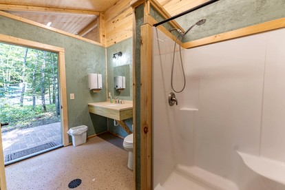Cozy Woodland Yurt Retreat with Firepit & Kitchenette near Orr, Minnesota - Orr, Minnesota - glamping.directory