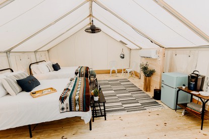 Amazing Safari Tent Rental in Nature, for Relaxing Getaways to Helen, Georgia - Helen, Georgia - glamping.directory