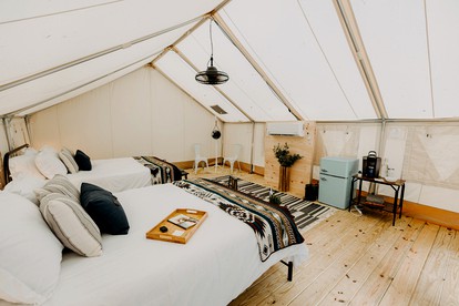 Amazing Safari Tent Rental in Nature, for Relaxing Getaways to Helen, Georgia - Helen, Georgia - glamping.directory