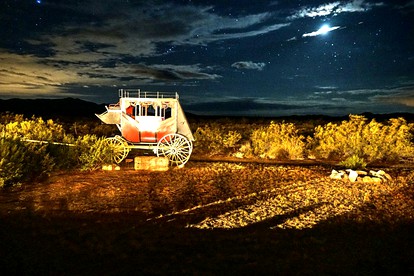 Traditional Pioneer Wagon Caravan Rental for Five near Lake Havasu City - Yucca, Arizona - glamping.directory