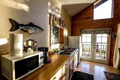 Spacious Waterfront Cabin Rental on the Shores of Cook Inlet, Alaska - Kasilof, Alaska - glamping.directory