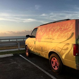 Unique Hand-Painted Campervan Rental near Miami for Florida Road Trip - Hallandale Beach, Florida - glamping.directory