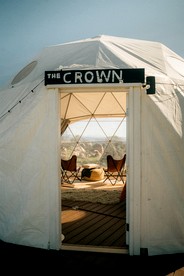 Enchanting Dome Glamping with Mountain and Pacific Views Near Fallbrook in Southern California - Fallbrook, California - glamping.directory