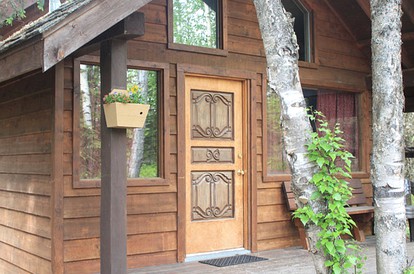 Rustic Cabin Accommodation with Access to a Fire Pit near Sterling, Alaska - Sterling, Alaska - glamping.directory