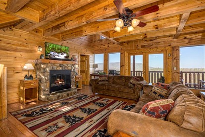 Unplug and Reconnect in this Charming Sevierville Cabin Rental in Tennessee - Sevierville, Tennessee - glamping.directory