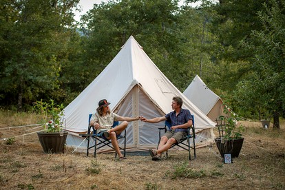 Luxurious Glamping Tent Rental in the Emerald Triangle for a Unique Vacation in California - Willow Creek, California - glamping.directory