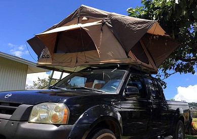 Rooftop Tent and Truck Rental for Unforgettable Island Escape in Kauai, Hawaii - Kalaheo, Hawaii - glamping.directory