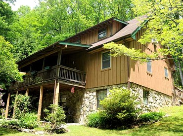 Cabin Rental with a Hot Tub near the Nantahala River, North Carolina - glamping.directory