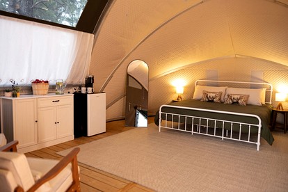 Cozy Family Glamping Escape with Heritage Orchard near Mountainair in Torreon, New Mexico - Torreon, New Mexico - glamping.directory