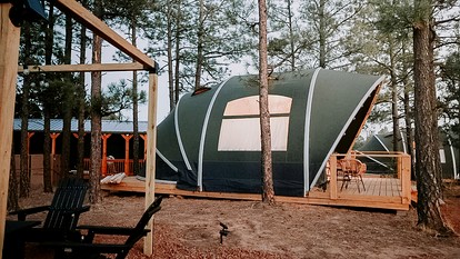 Cozy Family Glamping Escape with Heritage Orchard near Mountainair in Torreon, New Mexico - Torreon, New Mexico - glamping.directory
