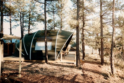 Cozy Family Glamping Escape with Heritage Orchard near Mountainair in Torreon, New Mexico - Torreon, New Mexico - glamping.directory