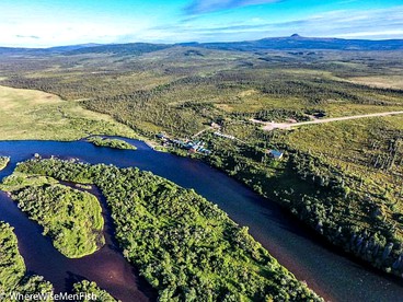 All-Inclusive Cabin Rentals for a Fishing Getaway inside Katmai National Park, Alaska - King Salmon, Alaska - glamping.directory