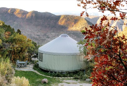 Spectacular Yurt with Amazing Indoor and Outdoor in Basalt, Colorado - glamping.directory
