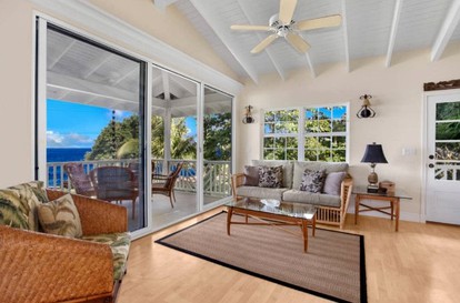 Beachside, Tropical Paradise Rental with Ocean Views on Kauai, Hawaii - Kilauea, Hawaii - glamping.directory
