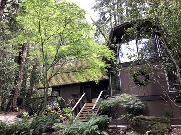 Charming Redwood Vacation Rental for Four in San Geronimo, California - San Geronimo, California - glamping.directory
