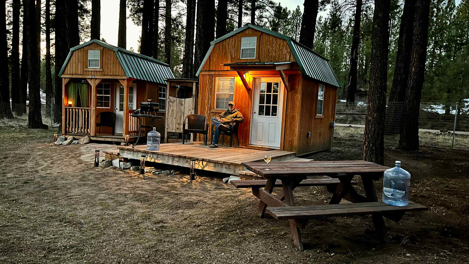 Lena's Landing- A Cozy Cabin - Portola, California - glamping.directory
