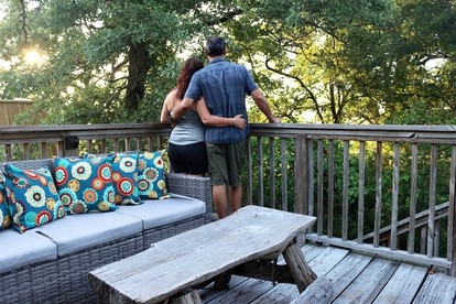 Log Cabin with Private Hot Tub for Rural Getaway near Downtown Brenham, Texas - Brenham, Texas - glamping.directory