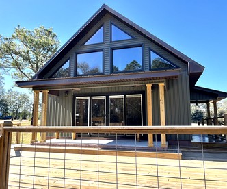Peaceful Cabin with Dock and Pond Views in Georgia - glamping.directory