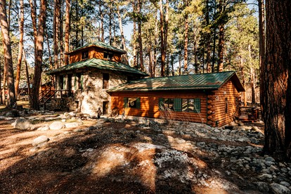 My Story | King Bed - Peaceful Cabin Retreat in Story, WY - glamping.directory