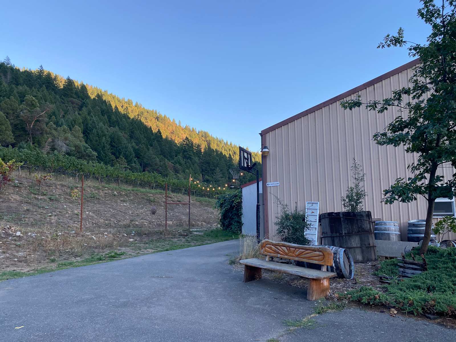 Miles Garrett Vineyard - Willow Creek, California - glamping.directory