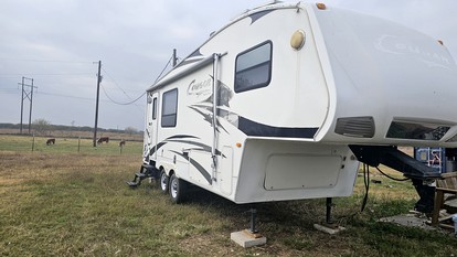 Charming RV Glamping Escape with Modern Comforts, Fresh Linens, and Coffee Outdoors in Victoria, Texas - glamping.directory