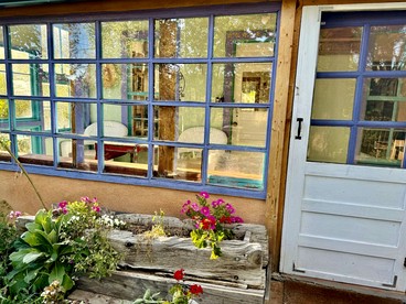 Artistic Garden Casita on Organic Farm in New Mexico - San Cristobal, New Mexico - glamping.directory