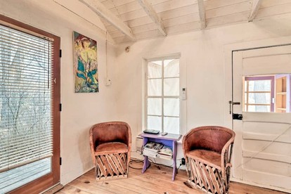 Artistic Garden Casita on Organic Farm in New Mexico - San Cristobal, New Mexico - glamping.directory