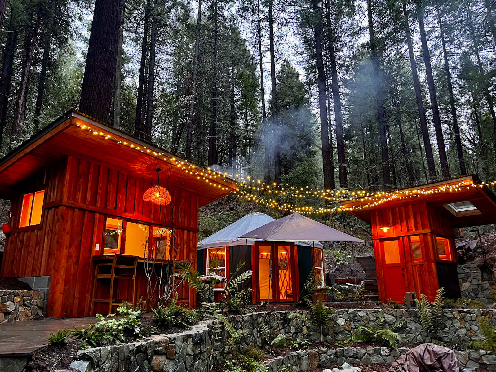 Private Yurts - Nevada City - Nevada City, California - glamping.directory