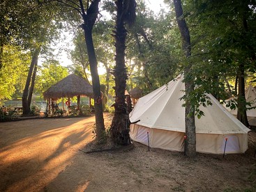 Luxurious Safari Tent, Amazing for Glamping Vacations near Seguin, Texas - glamping.directory