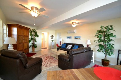 Beautifully Decorated Waterfront Chalet Rental in Grant, Florida - Grant, Florida - glamping.directory