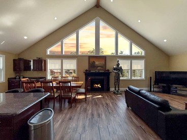 Inviting North Conway Retreat with Hot Tub, Game Room & Pool near Downtown Shops and Dining in NH - North Conway, New Hampshire - glamping.directory