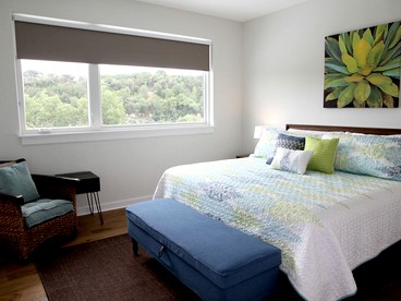 Modern Vacation Rental a Pool on the Blanco River in Wimberley, Texas - Wimberley, Texas - glamping.directory