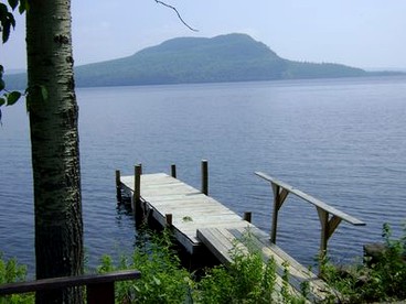 Secluded Cabin with a Private Beach on Moosehead Lake in Rockwood, Maine - Rockwood, Maine - glamping.directory