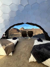 Unique and Pet Friendly Glamping Dome with Views of Big Bend National Park, Perfect for a Texas Glamping Getaway - Terlingua, Texas - glamping.directory
