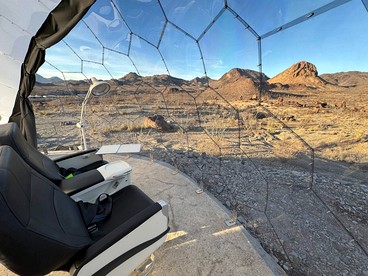 Unique and Pet Friendly Glamping Dome with Views of Big Bend National Park, Perfect for a Texas Glamping Getaway - Terlingua, Texas - glamping.directory